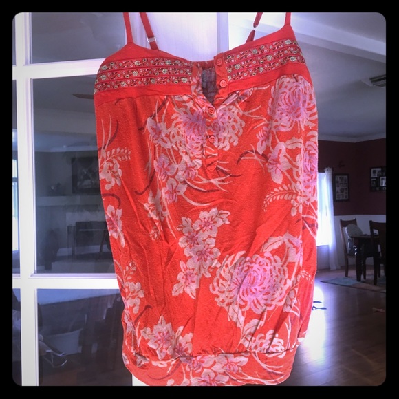 Ecote Tops - Ecote orange sexy tank 🧡